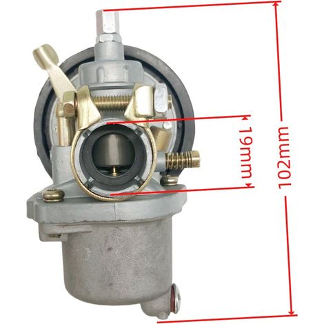 Carburateur 49Gtheichstrom/IE43 für 49cc 60cc 66cc 80cc 505-058 (1/5)