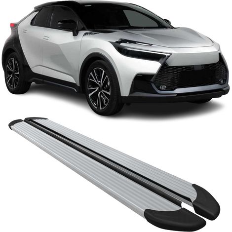OMAC Trittbretter für Toyota C-HR AX20 2023-2026 Aluminium Silber