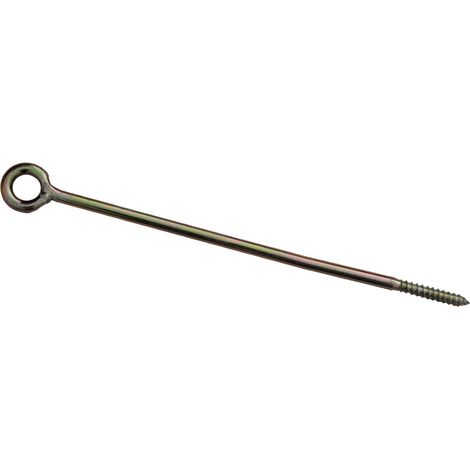 Maillestore – Crochet d'ancrage 12mm x 450mm – Lot de 10 pièces en acier – Fixation pour câbles et filets – Accessoire échafaudage professionnel (1/2)