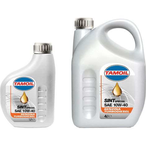 OLIO MOTORE PER AUTOVETTURE 'TAMOIL SINT' 10W40 - lt. 1- 12 pezzi - TAMOIL
