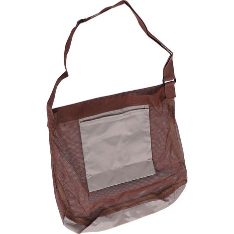 Pilzsammeltasche, reißfeste Polyestertasche mit verstellbarem Schultergurt und faltbarem Design, ideal für Outdoor-Wandern, Camping und Pilzsammeln (1/5)
