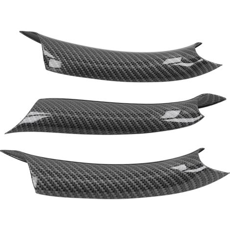 Set de 3 Poignées de Porte Intérieur Fibre de Carbone pour BMW X5 X6 F15 F16 F85 F86 2014-2019 (1/5)