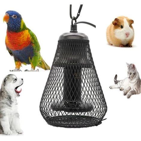 Lampe chauffante pour animaux de compagnie, prévient les brûlures, convient aux poules et aux canards, lampe chauffante d'hiver (1/4)