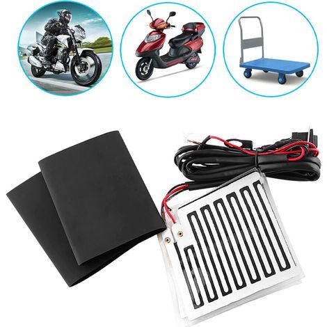 Convient aux poignées chauffantes de motos/quads, type universel 12 V (1/5)