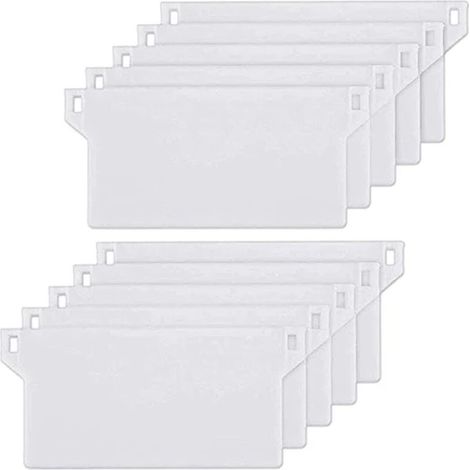 Filiyano-Lot de 10 poids blancs de 127 mm pour stores verticaux de rechange (1/5)