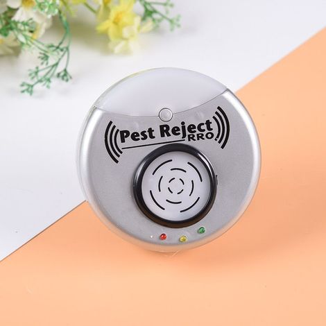 LYERCW - Répulsif nuisibles - Ultrasons et électromagnétisme - Couleur gris - Veilleuse intégrée (1/3)