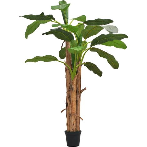 Bananier artificiel avec pot, 250 cm, vert