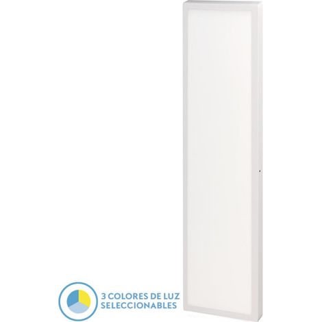 Panel Llano 72w 3000k-4000k-6500k 3,8x30x120 Cm Blanco 7200lm (1/2)