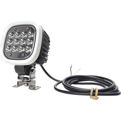 WAS Faro da lavoro 12 V, 24 V, 36 V, 48 V, 60 V, 70 V W130 8000 Spot 1215 Illuminazione di vasta portata (L x A x P) 11 (1/5)