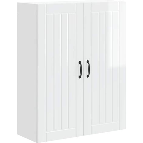 Maison Exclusive - Armario de Pared LUCCA Brillante 80 x 31 x 100
