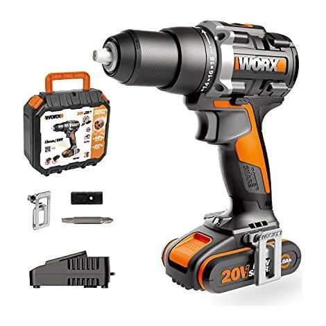 Worx WX102 avvitatore e trapano a batterie nero 13 mm