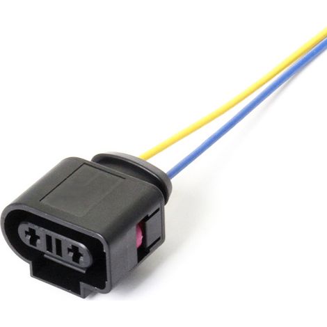 Le DJ7025F-3.5-21 est compatible avec le faisceau de câblage du connecteur du capteur de niveau de réservoir de liquide de refroidissement auxiliaire Volkswagen et Audi 1K0973202. (1/3)