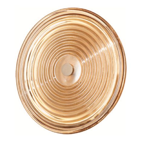 Applique LED JOKEY D28 cm in metallo e vetro decorato Ambra (1/4)