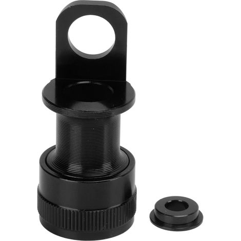 MEIJUN Schnellspannpedale für Brompton Falträder, tragbarer Rahmenmontageadapter, schwarz (1/5)