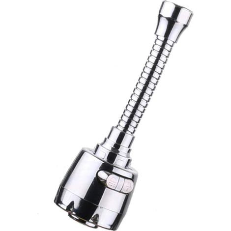 LAN Bec de robinet de cuisine avec tuyau pivotant à 360 degrés deux voies de bec ensemble d'extension de pulvérisation accessoires de robinet (1/5)