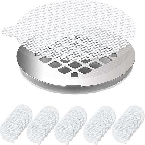 25 pièces de mèches de cheveux jetables en filet rond drainant (1/5)