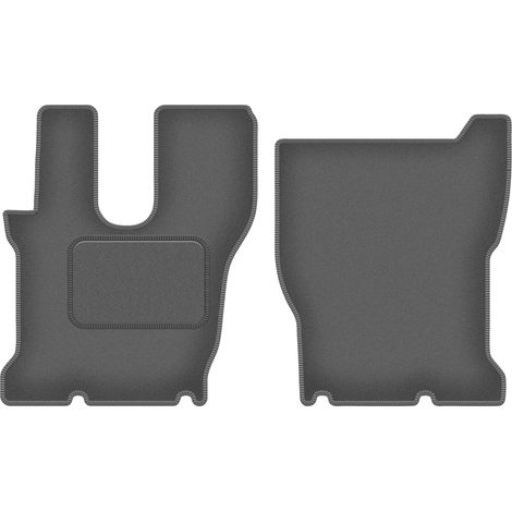 Tappetini per auto in velluto color grafite per: camion Volvo FM I (1998-2001) (1/5)