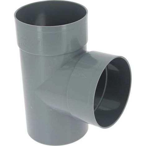 Culotte PVC mâle-femelle 87°30 Ø125 (1/3)