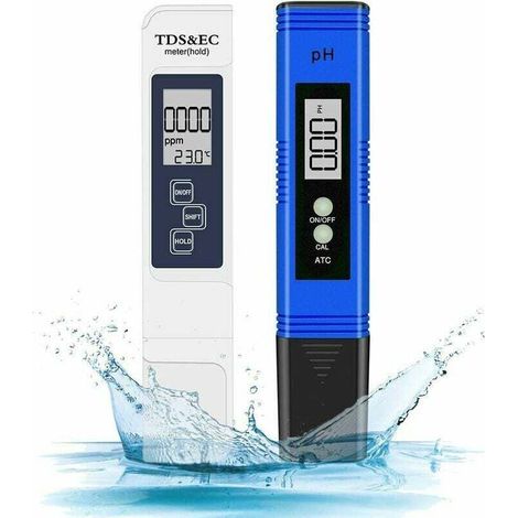 [NEVER USED] Combo Digital PH and TDS Meter, 0.05 ph pH Tester with High Accuracy +/-2% Reading Accuracy TDS Tester, Water Quality Tester for Drinking Water/Pool/Aquarium/Swimming Pools (Brass