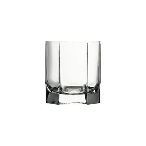 31,5 cls vaso octogonal whisky bajo mod swing cok - caja 6 unidades (1/2)