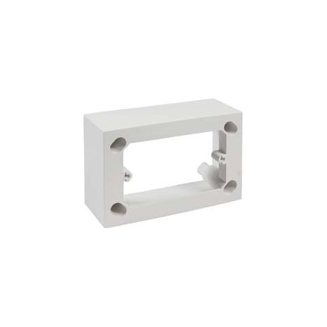 SCATOLA FONDO UNIVERSALE PER SUPPORTI E PLACCHE 3 POSTI IP30- - mm.120x45x80h.- (1723.B) - 14 pezzi MARLANVIL