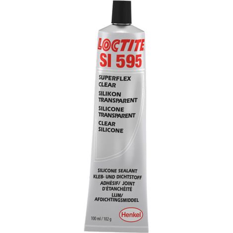 Loctite SI 595 - Silicone translucide -  100 ml (1/2)