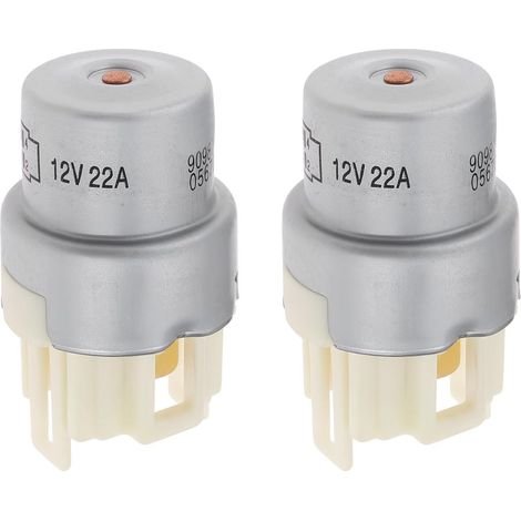 Set of 2 12V 4-pin automotive power relays 9098702004 0567005260 compatible with Toyota MR2 (1/5)