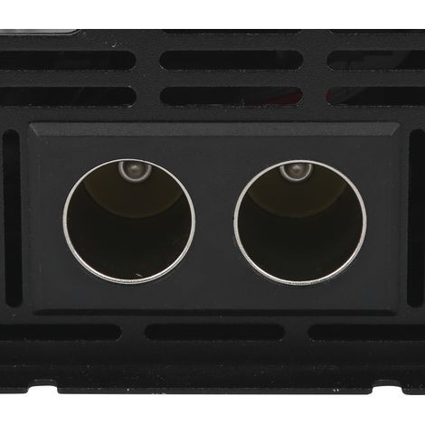 12V 3000W Kfz-Wechselrichter mit siebenfarbiger LED-Ambientebeleuchtung, 4 USB-Anschlüssen, US-Standard (12-110V) (1/5)