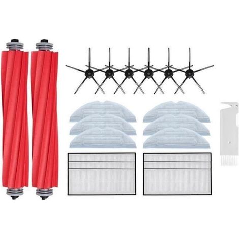 Chiffon De Vadrouille - Filtre HEPA - Pour Aspirateur Robot Roborock S7 S70 S75 S7Max S7MaxV T7S - Lot De 2 (1/4)
