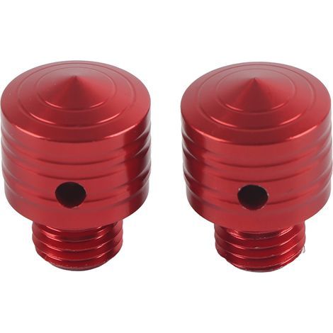 Universelle Motorrad- und Rollerspiegel-Befestigungsschraube M10 1,25 Rot (1/5)