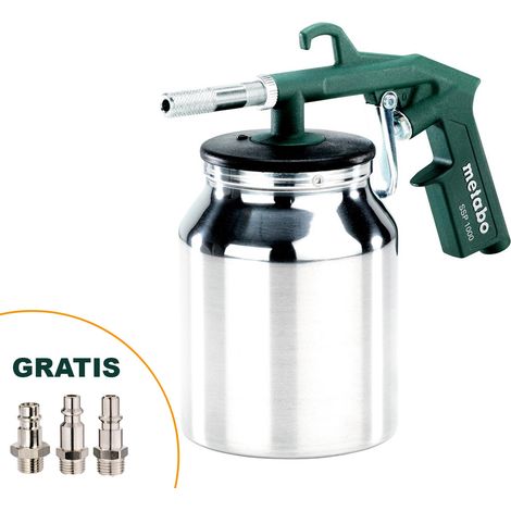 Metabo SSP 1000 Pistola per sabbiatura nera durevole