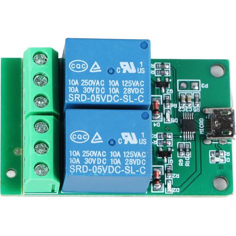 Module relais de commande USB sans pilote LCUS HID pour PC, contrôle intelligent et prêt à l'emploi. (1/5)