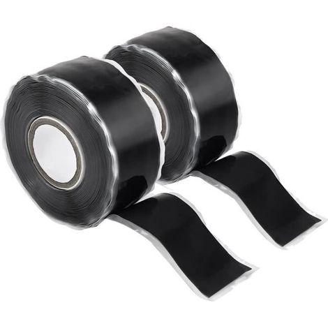 Bracelet en silicone - SODIAL - Lot de 2 - 2,5 cm - 3 m - Étanche et flexible (1/4)
