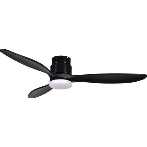 Ventilador MISTRAL DC 35W LED SMD 24W 2212lm(1420lm)/2300lm(1480lm)/2360lm(1500lm) CRI80 2700K/3000K/4000K Negro Negro