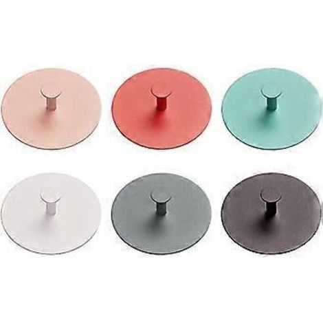Nail-free, self-adhesive, waterproof and rustproof bathroom hooks (1/4)