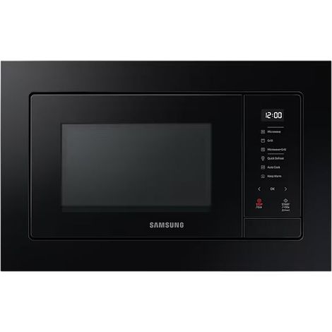 Samsung Forno a microonde grill ad Incasso 23L MG23A7318CK. Posizionamento dell'apparecchio: Da incasso, Tipo di prodotto: Microonde con grill, Capacità interna: 23 L, Potenza Microonde: 1300 W, Di... (1/5)
