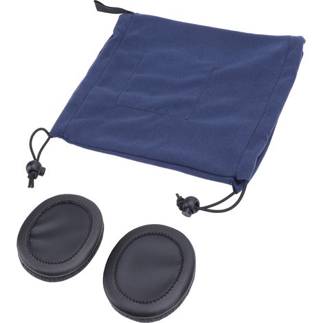 Cache-oreilles bleus pour chien, chauds et antibruit, à capuche apaisante, pour chiens et chats, taille M (1/5)