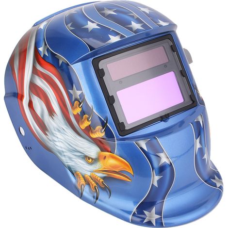 Solarbetriebener, selbstverdunkelnder Schweißhelm für Schweißer, Schutzmaske mit automatischer Tönung (1/5)