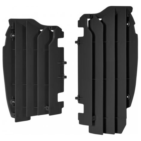 Juego de rejillas protectoras para radiador Polisport kxf 450 12 15, color negro y duradero.