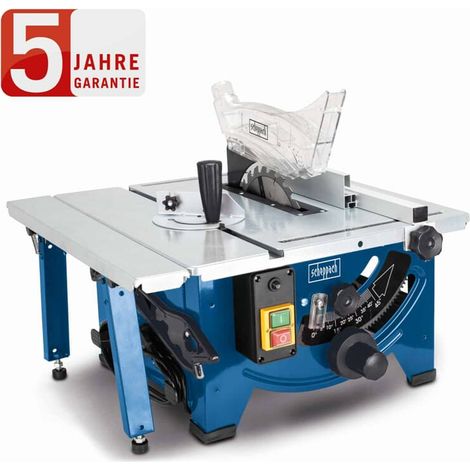 TISCHKREISSÄGE SCHEPPACH HS80 1200 WATT M. TISCHVERBREITERUNG / PARALLELANSCHLAG