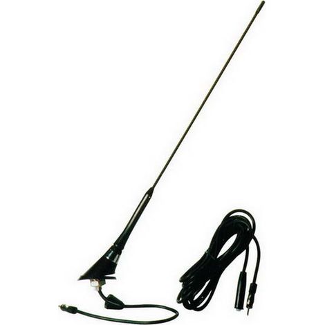ANTENNE DE TOIT  V16  52° NOIR MAT CABLE 3.6M