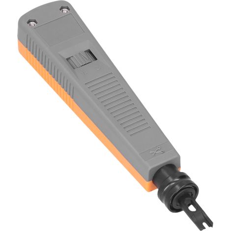 Outil de sertissage HT-914B lame 88 110 coupe fil réseau outil à impact pour modules 110 boîtier ABS acier (1/5)