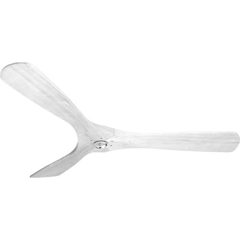 Tenerife Ring - Super destratificateur et ventilateur DC 132 cm Gris basalte pales bois clair sans Lumière 25 à 35 m² (1/5)