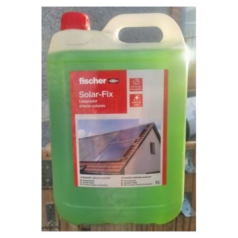 LIMPIADOR PANELES FOTOVOLTAICOS - 5L. - FISCHER