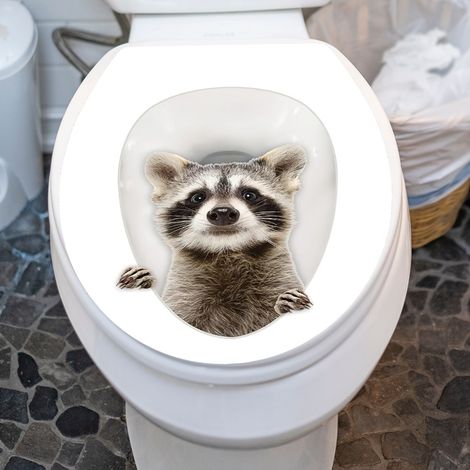 BEBUSINGOTO Toilettensitzdeckel Tattoo - Oval