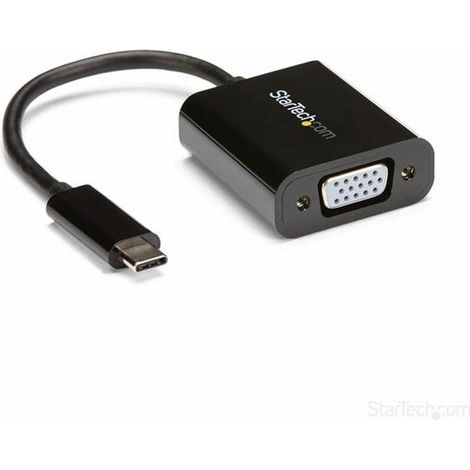 StarTech.com Adaptateur USB-C vers VGA noir