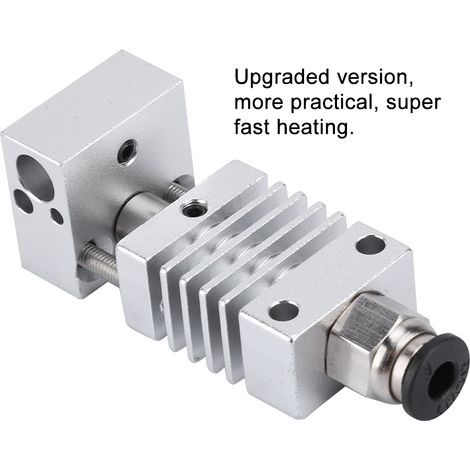 Extrudeuse Hotend J en acier inoxydable pour imprimante 3D Creality CR10, CR10S, CR10S4, CR10S5, CR10 V2, CR10 V3 (1/3)