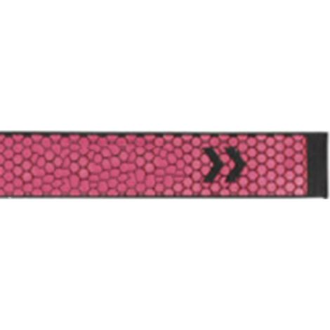 Lot de 2 sangles de poignet pour haltérophilie, sangles antidérapantes en coton, nylon et silicone noir et rose rouge, adaptées au fitness. (1/5)