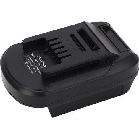 Adaptateur pour Batterie Lithium 18V/20V Einhell - Compatible avec DCB180, DCB200, DCB201, DCB203, DCB203BT, DCB204, DCB206, DCB606, DCB609 (1/5)