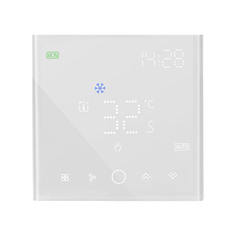 Termostato ZigBee VRF/VRV para aire acondicionado central, controlador digital de temperatura con aplicación Tuya Smart Life, control remoto para automatización del hogar, blanco. (1/5)